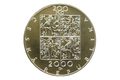 Stříbrná mince 200 Kč - 150. výročí narození a 100. výročí úmrtí Zdeňka Fibicha provedení proof (ČNB 2000)