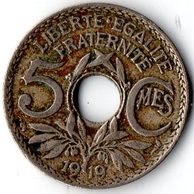 5 Centimes r.1919 (wč.104)