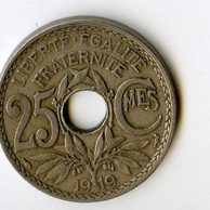 25 Centimes r.1919 (wč.222)