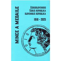 Katalog mincí a medailí Československo,ČR,SR 1918 - 2025 Aurea