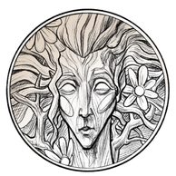 Stříbrná mince Mytologické postavy - Dryáda standard (ČM 2026) 