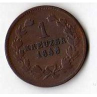 č.60 Baden/ 1 Kr. 1843