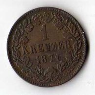 č.64 Baden/ 1 Kr. 1871