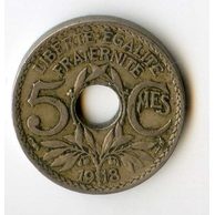 5 Centimes r.1918 (wč.102)