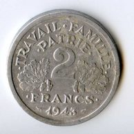 2 Francs r.1943 (wč.380)