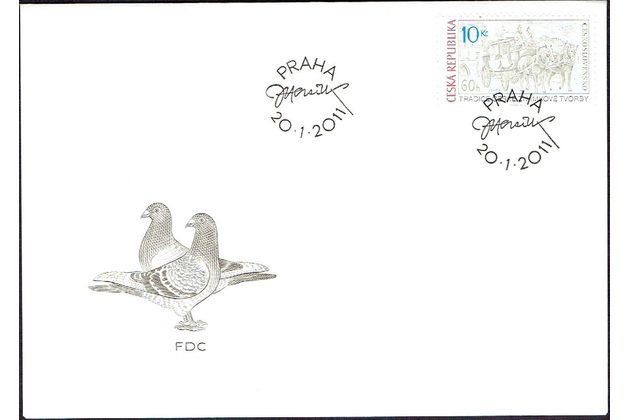 FDC 667 -  Obálka prvního dne 2011