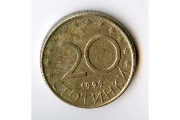 Mince Bulharsko  20 Stotinki 1999 (wč.490)    