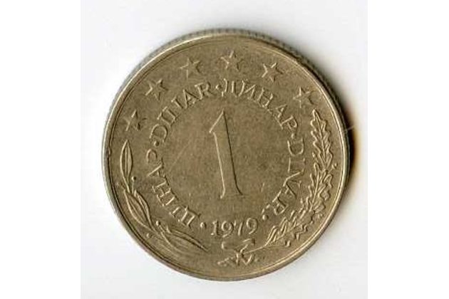 Mince Jugoslávie  1 Dinar 1979 (wč.334)         