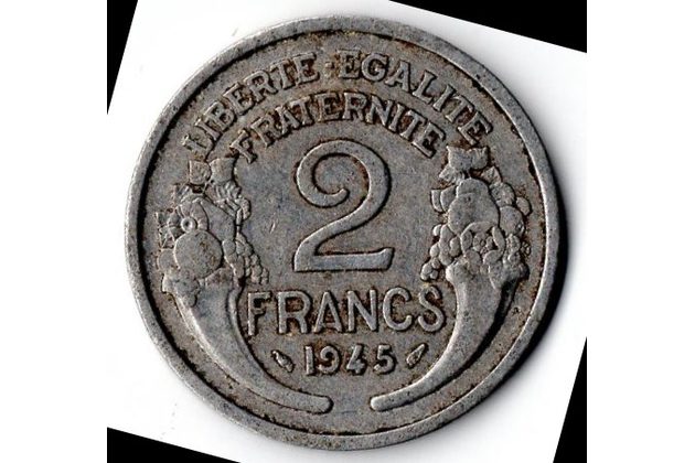 2 Francs r.1945 (wč.398)