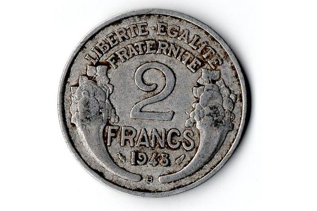 2 Francs r.1948 B (wč.404)