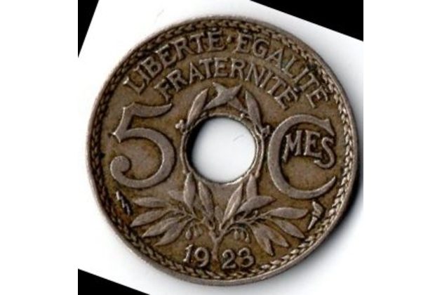 5 Centimes r.1923 (wč.112)