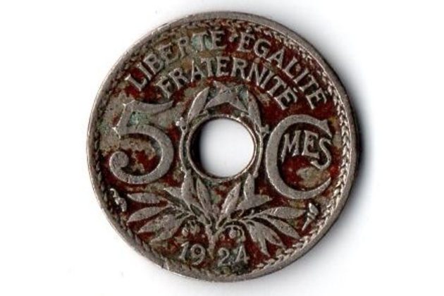 5 Centimes r.1924 (wč.114)