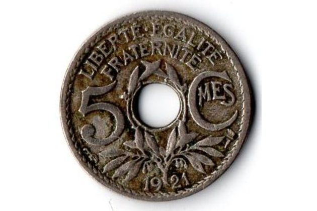 5 Centimes r.1921 (wč.108)