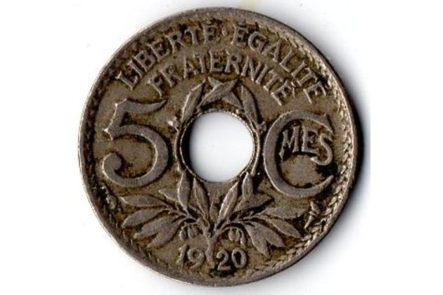 5 Centimes r.1920 (wč.106)