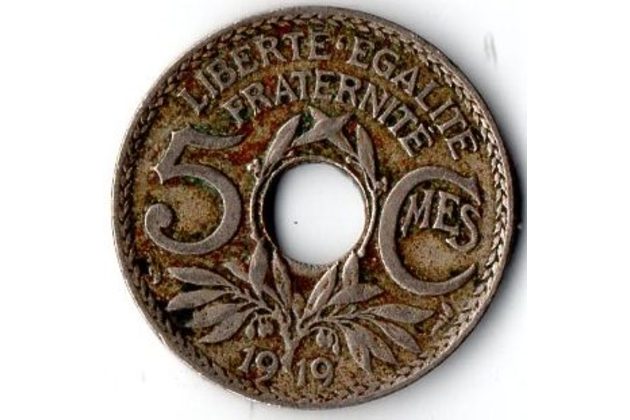 5 Centimes r.1919 (wč.104)