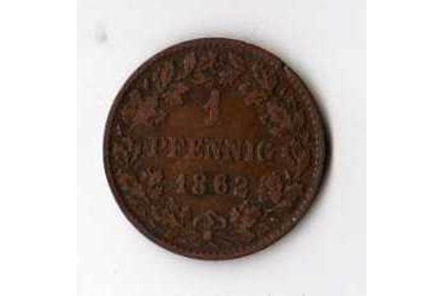 č.53 Nassau/ 1 Pfen. 1862