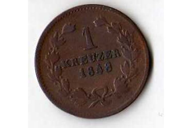 č.60 Baden/ 1 Kr. 1843