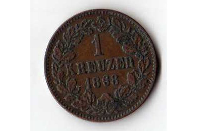 č.63 Baden/ 1 Kr. 1868