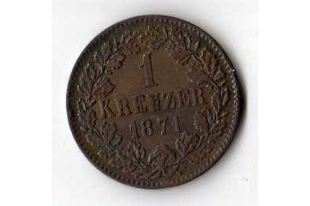 č.64 Baden/ 1 Kr. 1871