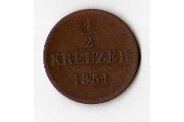 č.68 Bayern/ 1/2 Kr. 1851