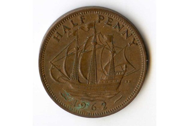 1/2 Penny r. 1962 (č.551)