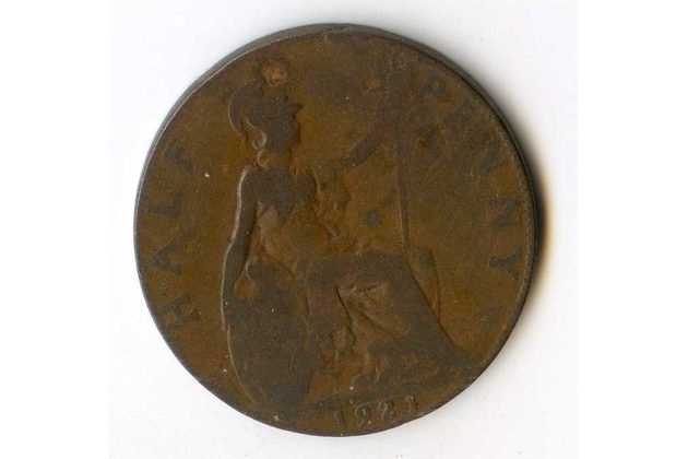 1/2 Penny r. 1921 (č.663)