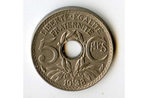 5 Centimes r.1938 (wč.143)