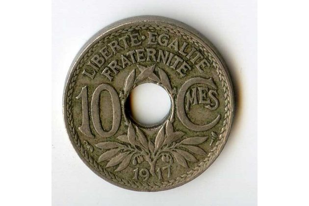 10 Centimes r.1917 (wč.161)