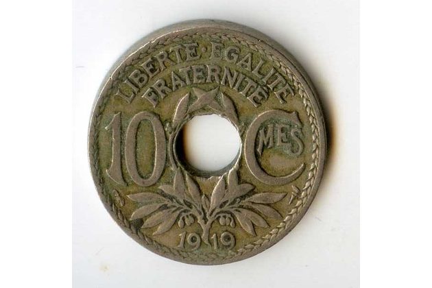 10 Centimes r.1919 (wč.164)