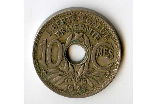 10 Centimes r.1927 (wč.181)