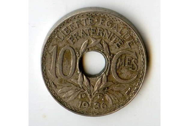 10 Centimes r.1936 (wč.198)