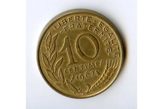 10 Centimes r.1967 (wč.600)