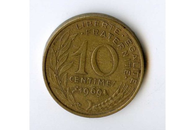 10 Centimes r.1969 (wč.604)