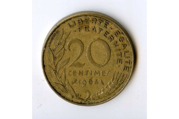 20 Centimes r.1964 (wč.682)