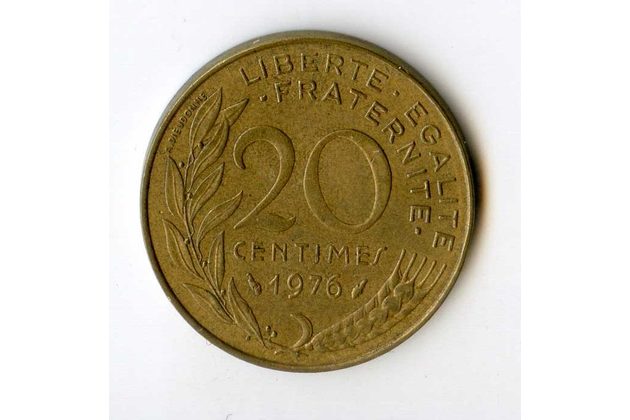 20 Centimes r.1976 (wč.707)