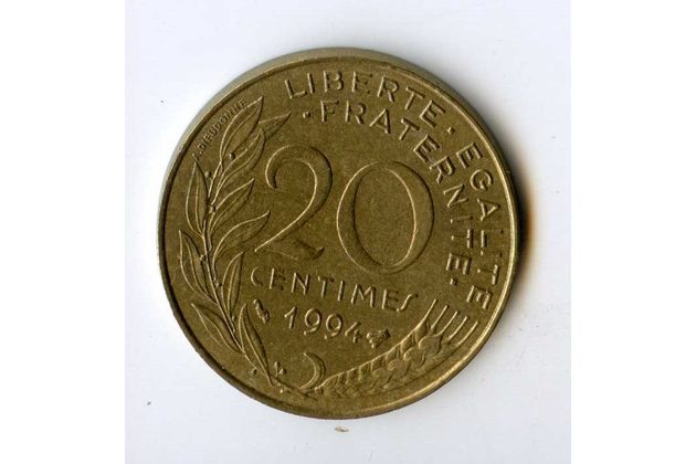 20 Centimes r.1994 (wč.747)