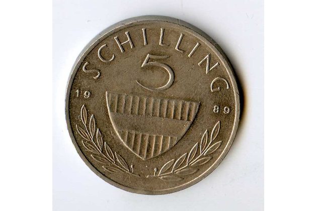 5 Schilling r.1989 (wč.830)